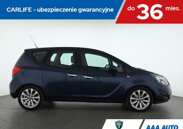 Opel Meriva cena 31000 przebieg: 143577, rok produkcji 2012 z Brwinów małe 211